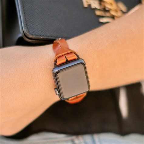 leather watch band for apple watch|apple watch bands leather women.